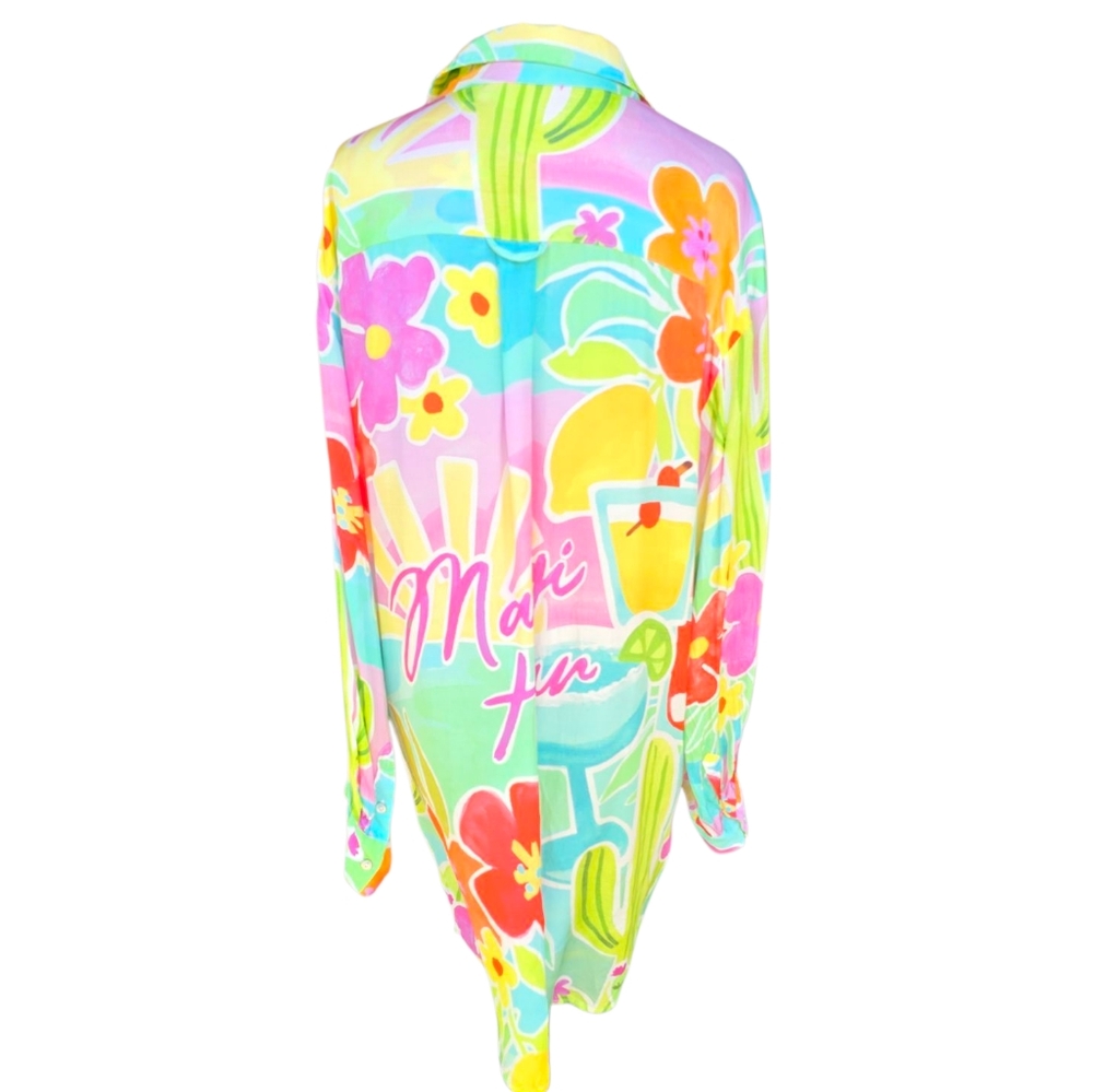Spell & The Gypsy Margi Hour Shirt Dress Size Small - Picture 7 of 7